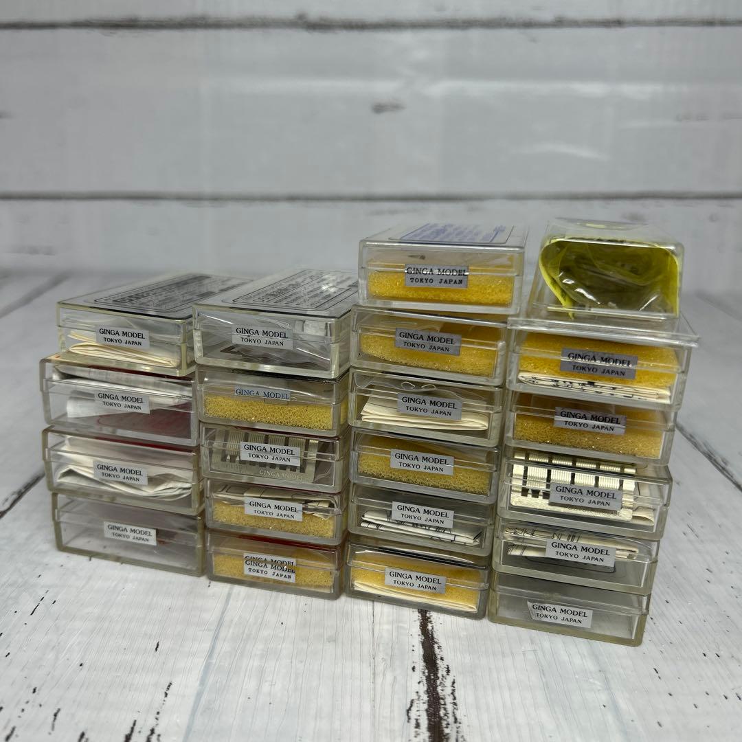 銀河モデル【Nゲージ 鉄道模型パーツセット まとめ売り 21ケース】