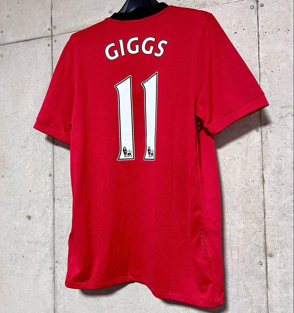 【極美品！】09/10 マンチェスター・U ♯11 ギグス【Mサイズ】ホーム