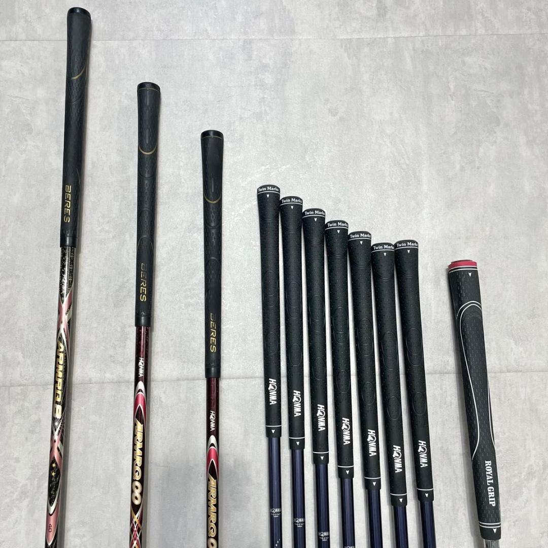 【バッグ新品】ホンマ ベレス E-05 2S ゴルフクラブセット 11本 右 L