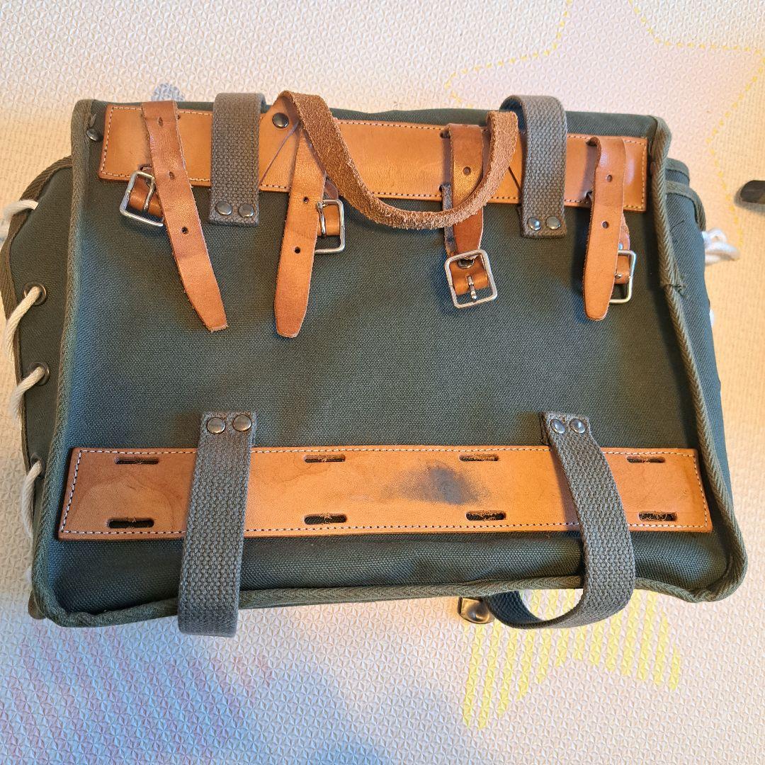 OSTRICH オーストリッチ　自転車　車体装着バッグ オリーブグリーン　ペア