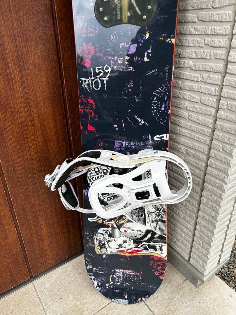 サロモン159㎝ スノーボード ビンディングセット