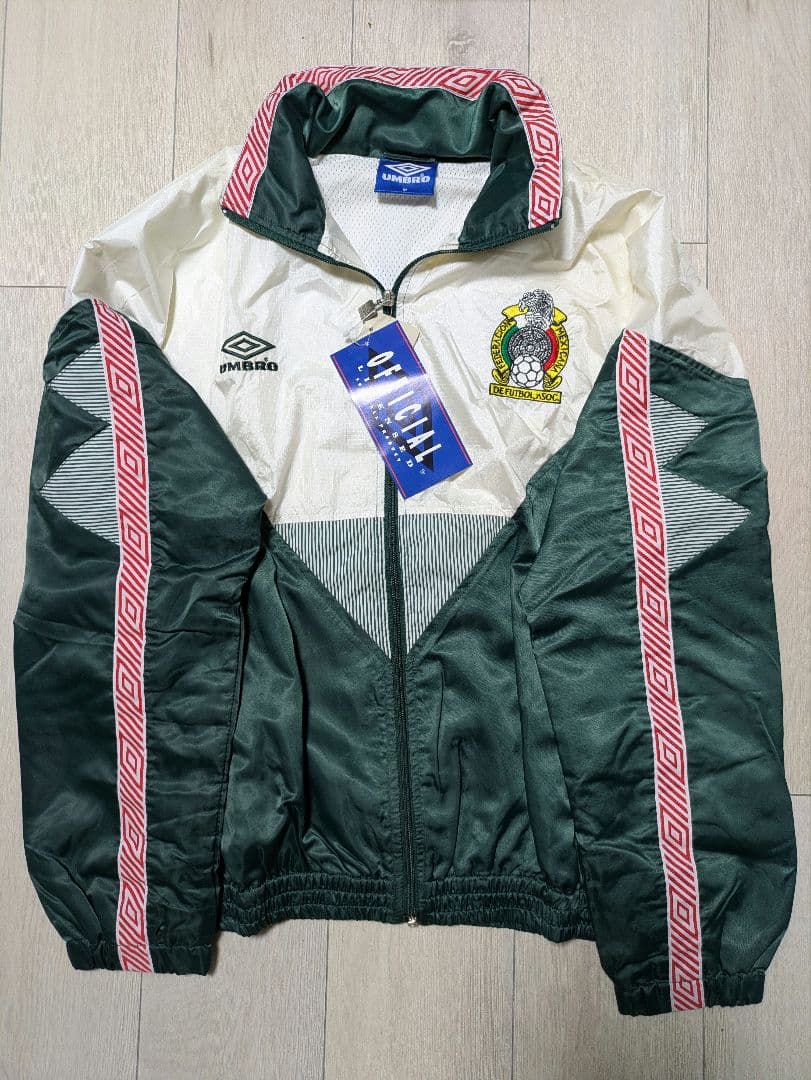 [デッドストック] Umbro メキシコ代表 1994 ウォームアップジャケット