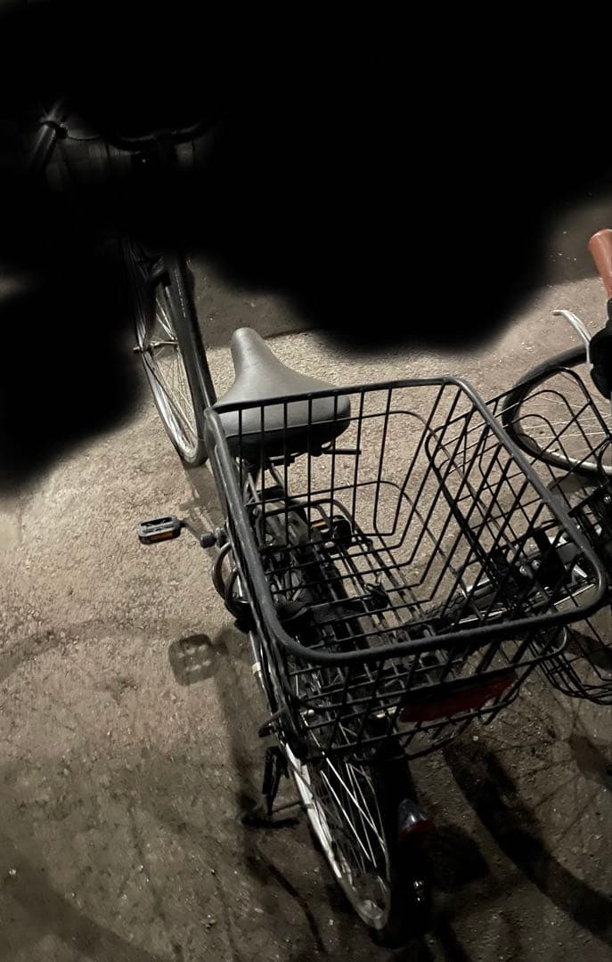 26インチ　シティサイクル 自転車 ブラック　引き取り限定（東京八王子多摩地区）