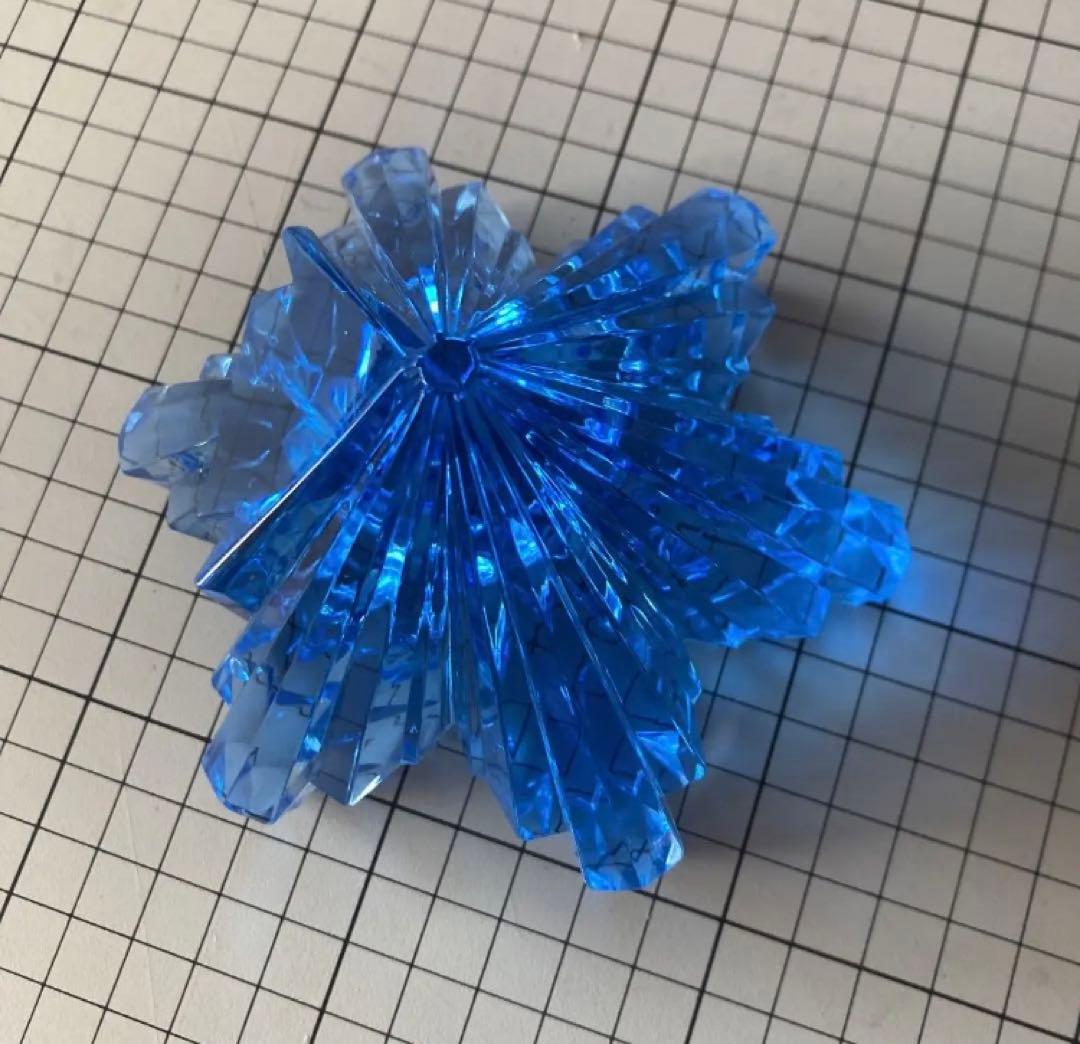 ビンテージ　クリスタルオブジェ　インダストリアル　シャンデリア　ホルダービーズ