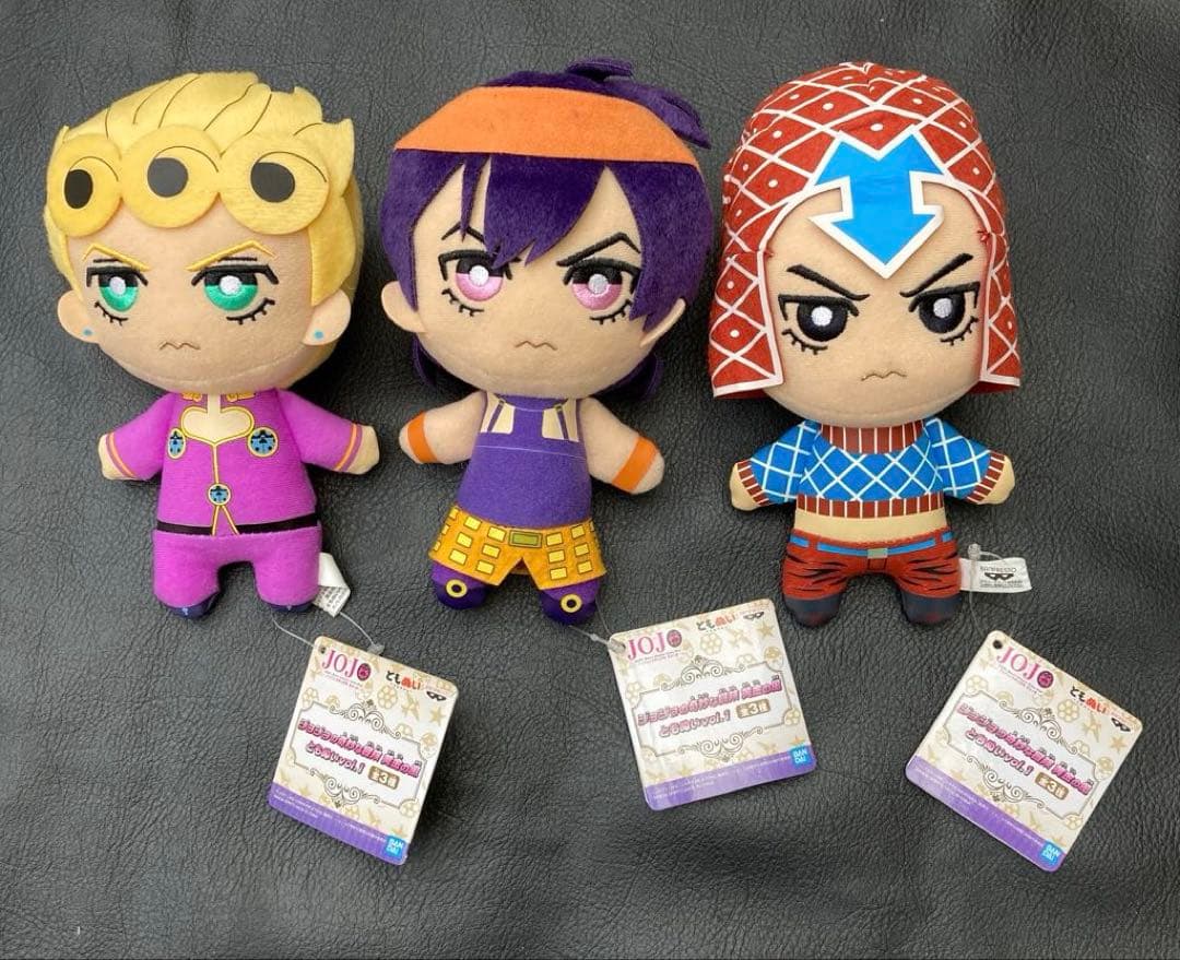 新品　タグ付き　ジョジョの奇妙な冒険　黄金の風　ともぬい　フルコンプリート