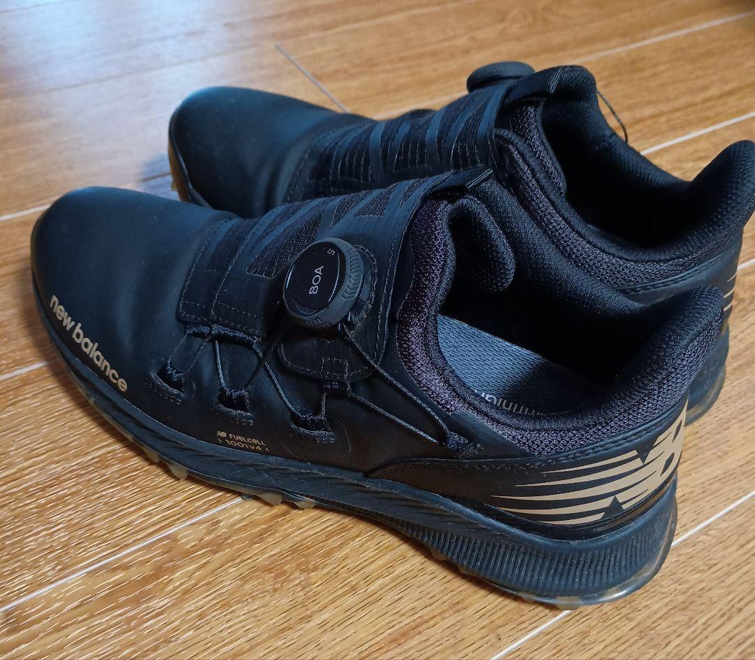 ニューバランスブラック レディースゴルフシューズ 24cm