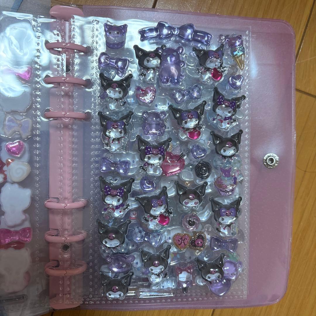 シール帳　完成品　ボンボンドロップシール