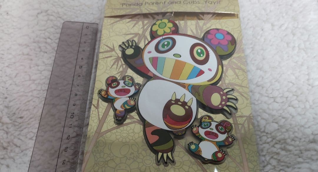 ★２種セット★　村上隆　パンダ　ラバー　キーリング　カイカイキキ