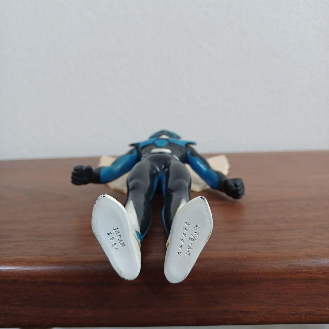 当時もの　バンダイ製「夢戦士ウイングマン」希少ソフビフィギュア