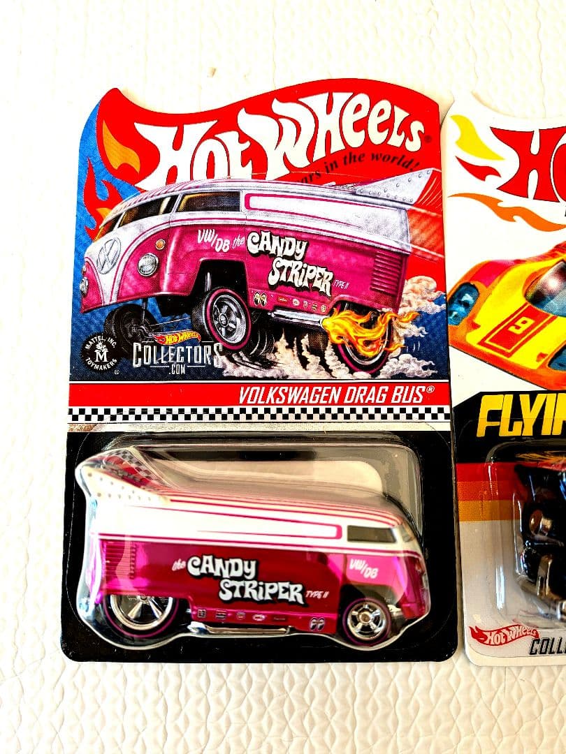 ホットウィール フォルクスワーゲン Candy Striper　ドラッグバス2台