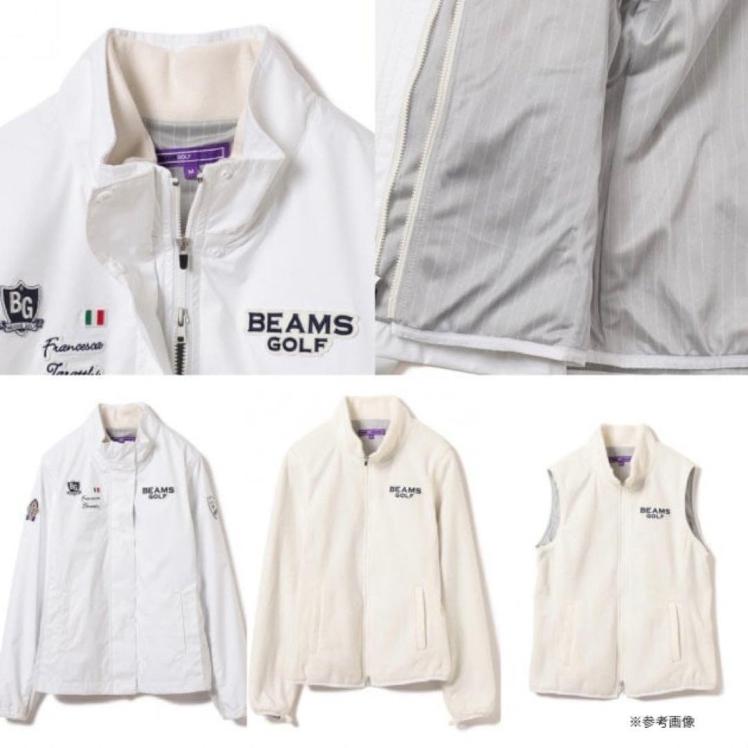 BEAMS GOLF ジャケット ホワイト
