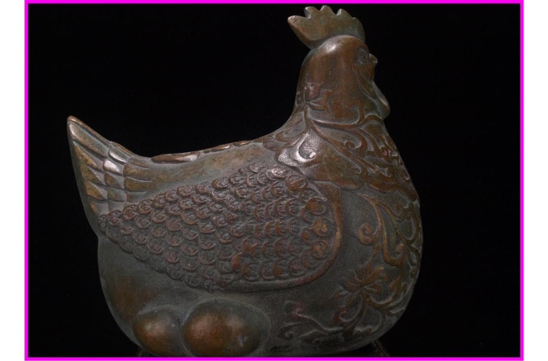 骨董市仕入れ品　中国西周時代の青銅器　　貴重品 DE812C1-3