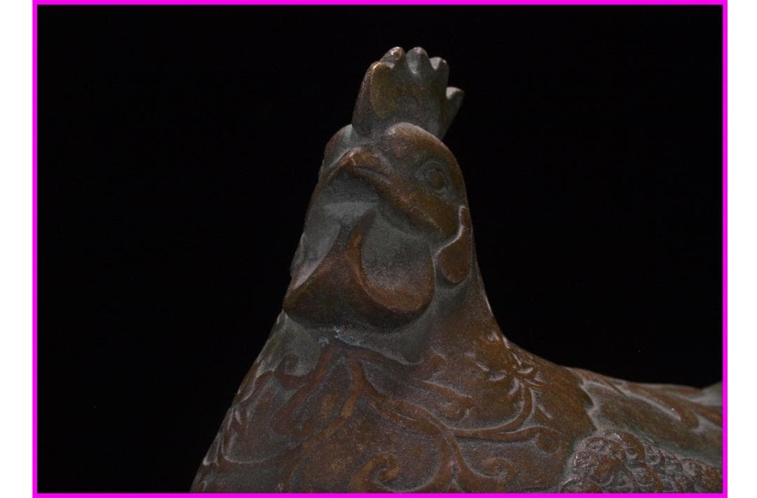 骨董市仕入れ品　中国西周時代の青銅器　　貴重品 DE812C1-3