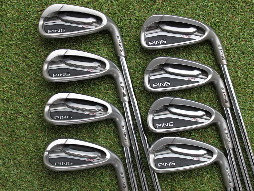 ピン G25 島田ゴルフ K's 8001 Ｓ相当 5-ＳＷ 8本 レアスペック