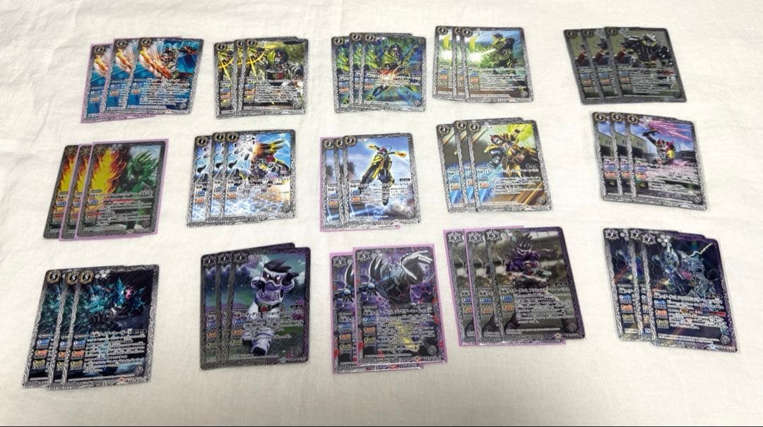 バトスピ 仮面ライダーエグゼイド ゲンム軸 デッキ パーツセット