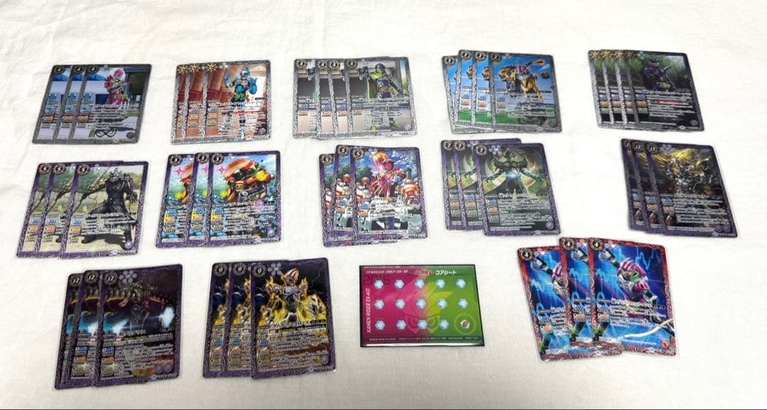 バトスピ 仮面ライダーエグゼイド ゲンム軸 デッキ パーツセット