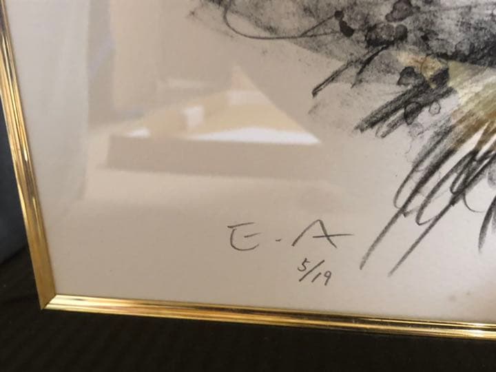 天野喜孝 伝説 リトグラフ 超レア 絵画