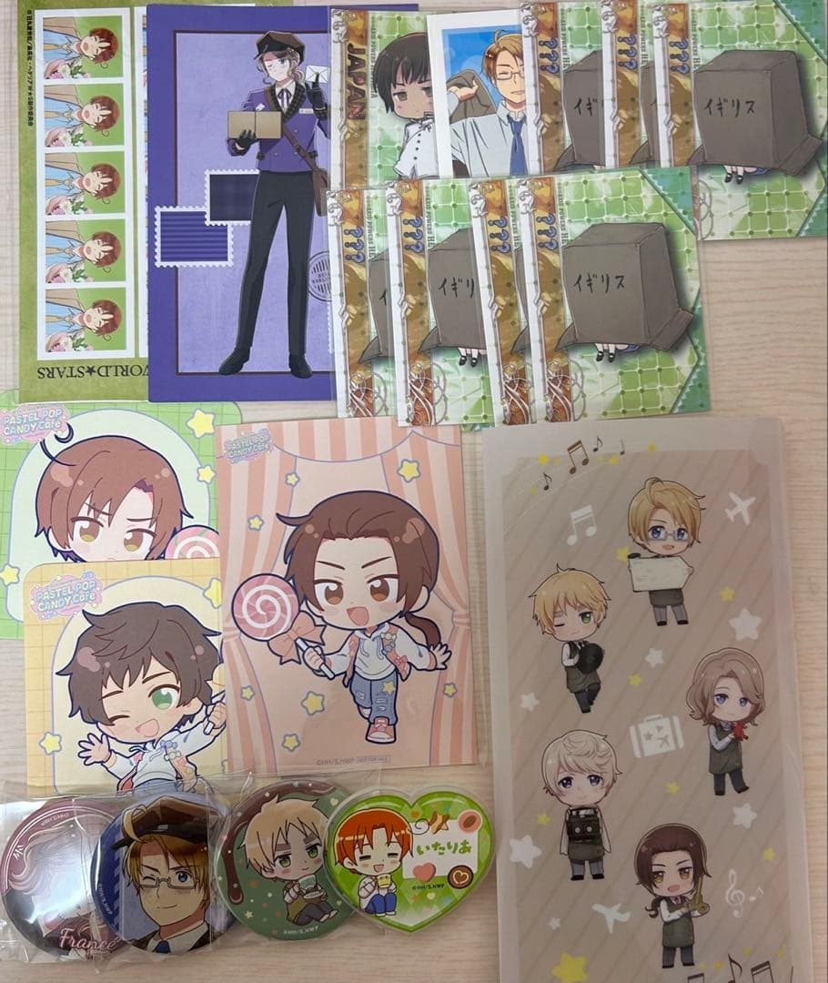 ヘタリア キャラクターグッズセット　※只今値下げ中