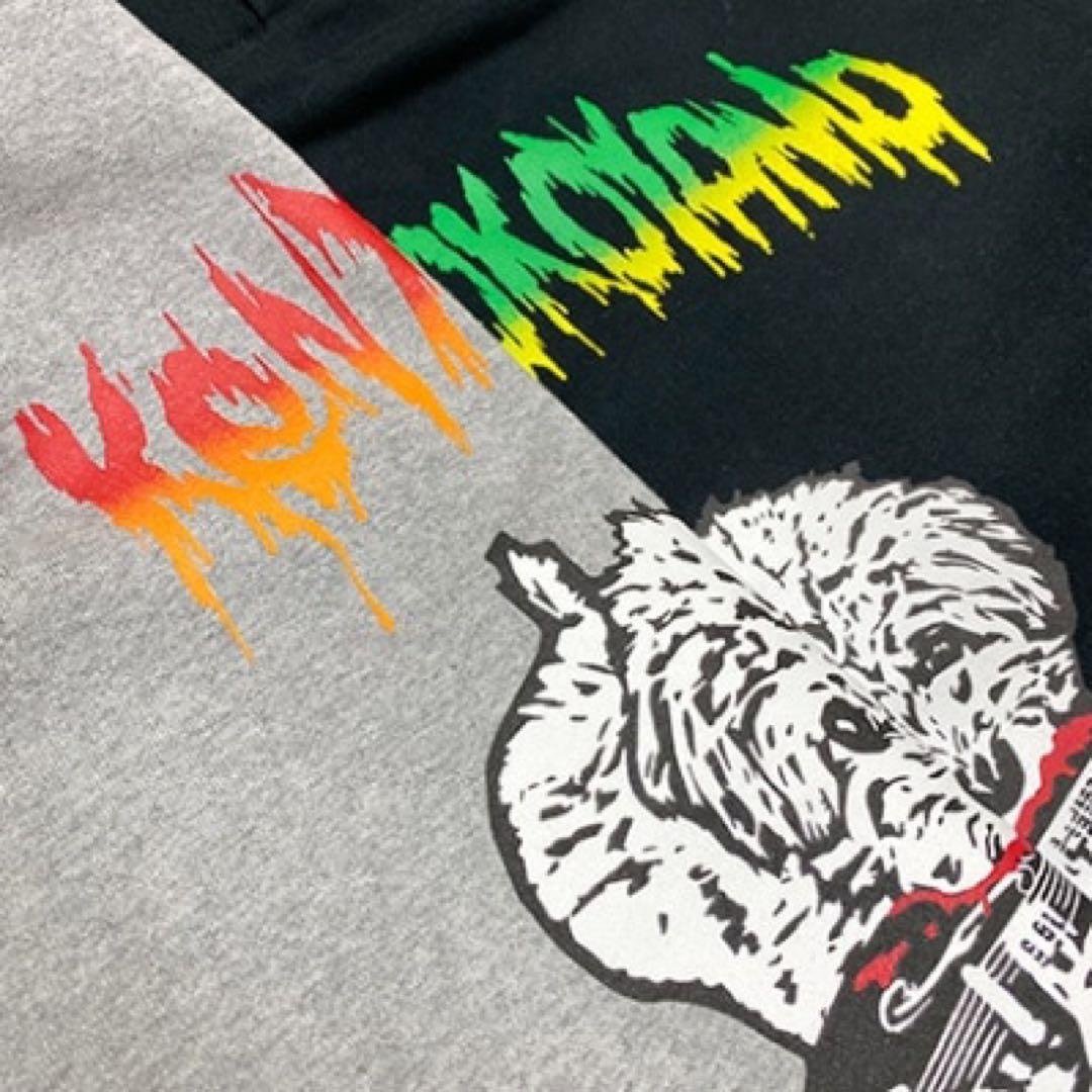 新品 ken yokoyama パーカー PIZZA hi-standard M