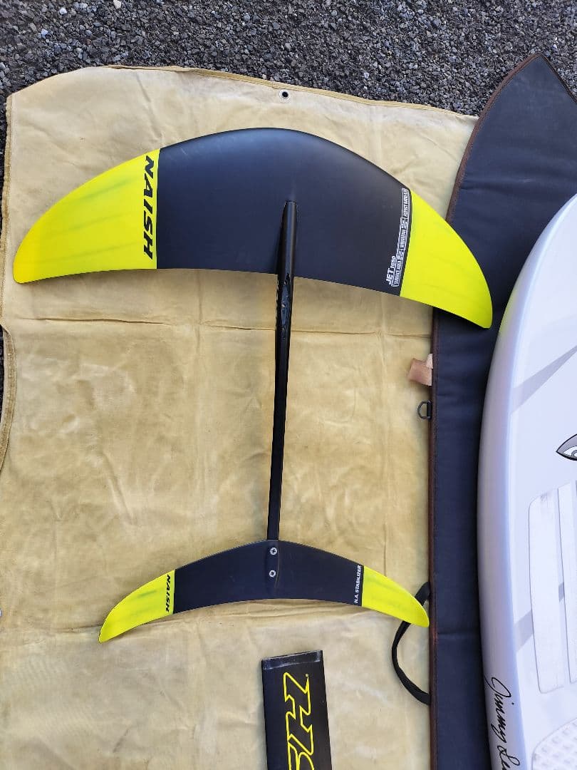 【湘南平塚手渡し】プローンボード/Naish Jet1650Foilセット/美品