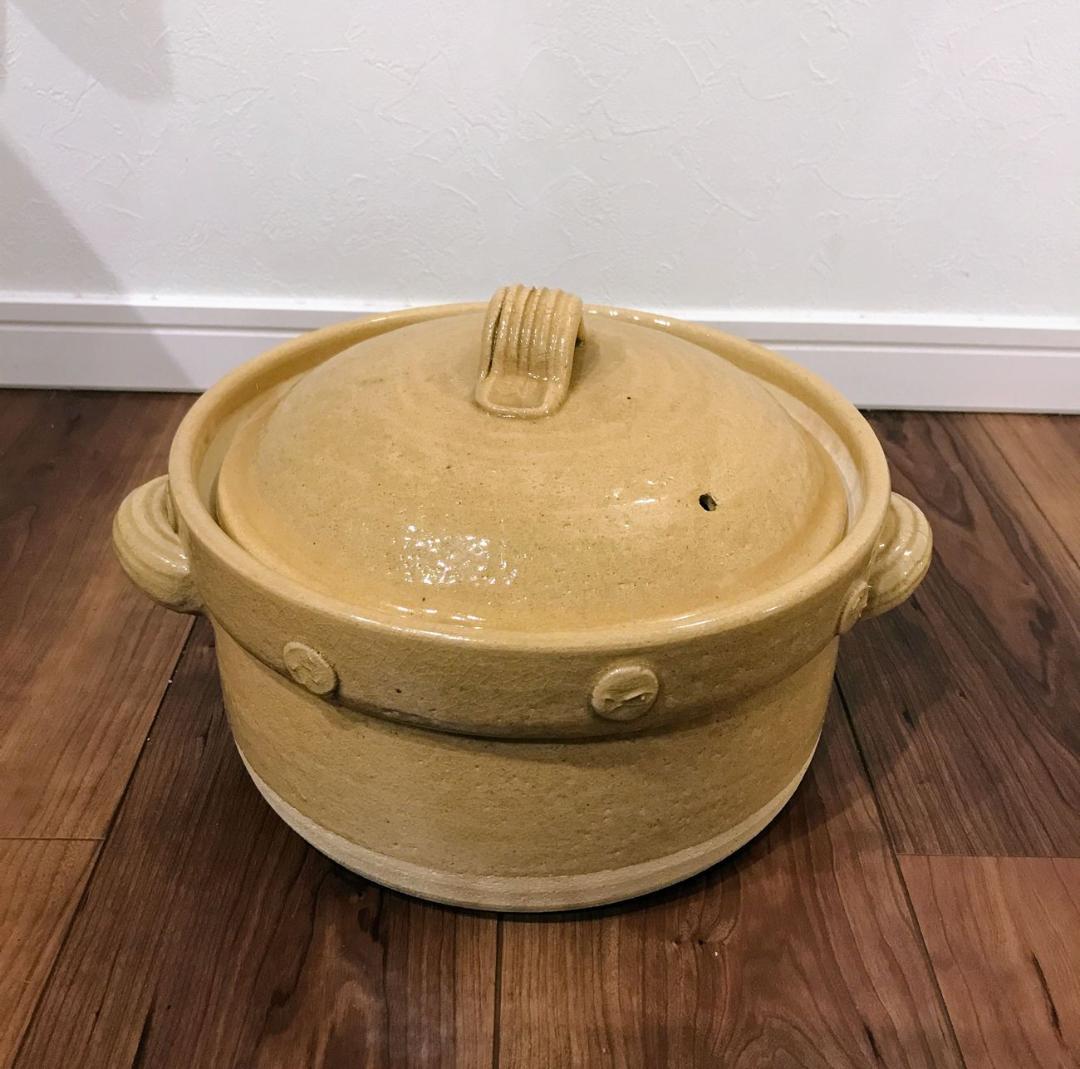 フランス 南仏 テリーヌポット アンティーク 蓋付き容器
