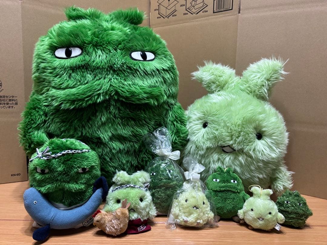 モリゾーとキッコロ ぬいぐるみ 9点セット 愛・地球博 愛知万博 2005