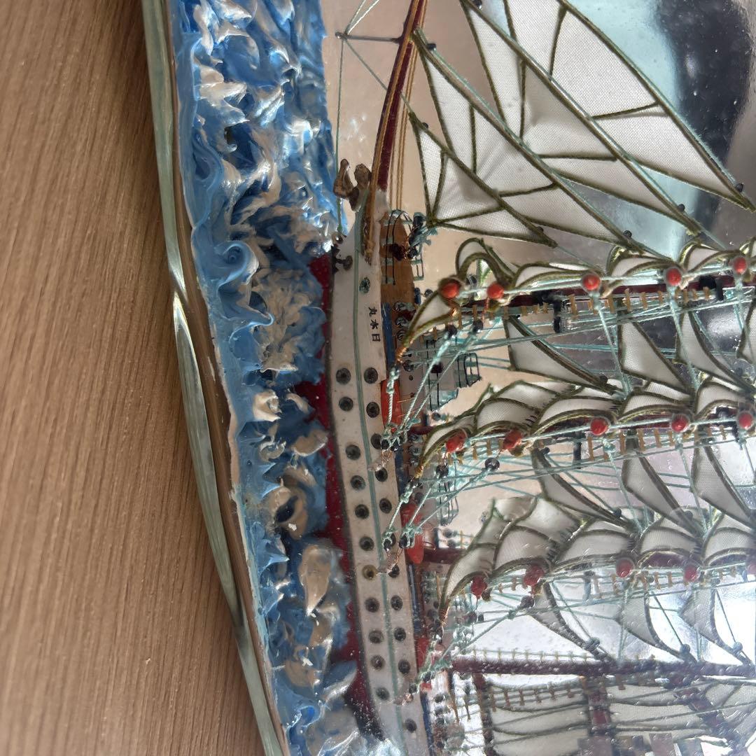 ボトルシップ　日本丸　レトロ　レア　ヴィンテージ　帆船