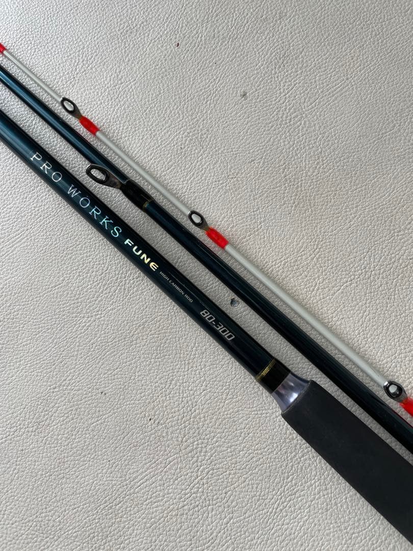 プロマリン プロワークス船 80-300 80号 300㎝ 3ピース 船竿 中古