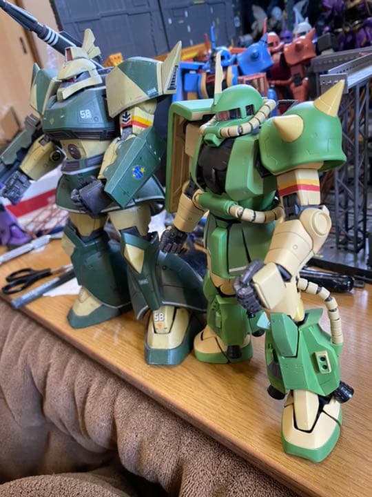 高機動型ザク ver. 2.0 トーマスクルツ専用機カラーver.