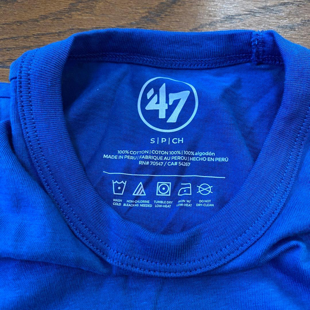 47 Brand 海外版 ドジャース 2024ワールドチャンピオン記念Tシャツ