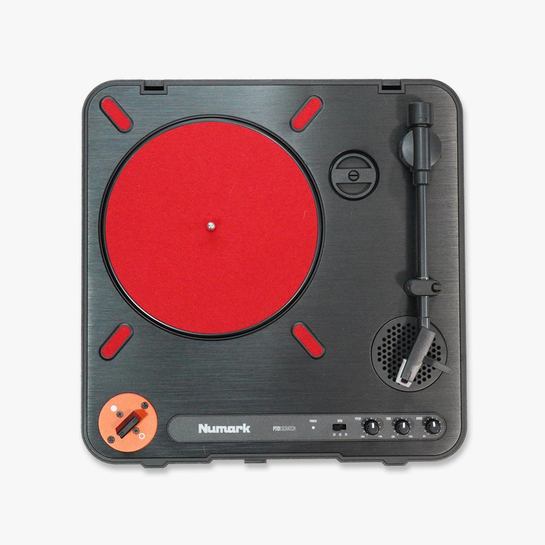 Numark PT01 Scratch ポータブルターンテーブル レコード