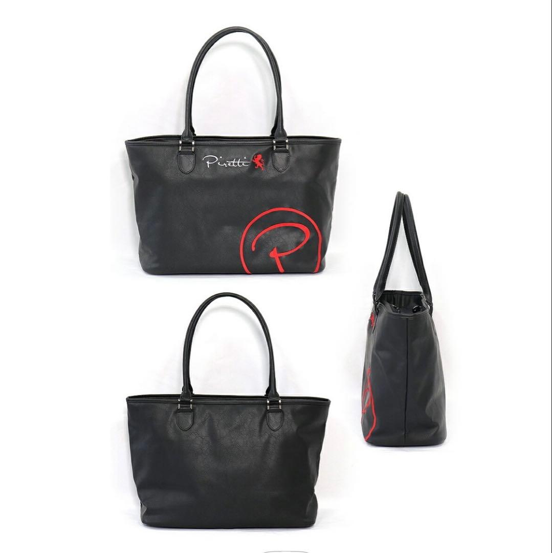 ピレッティ　Piretti ブラック トートバッグ　黒