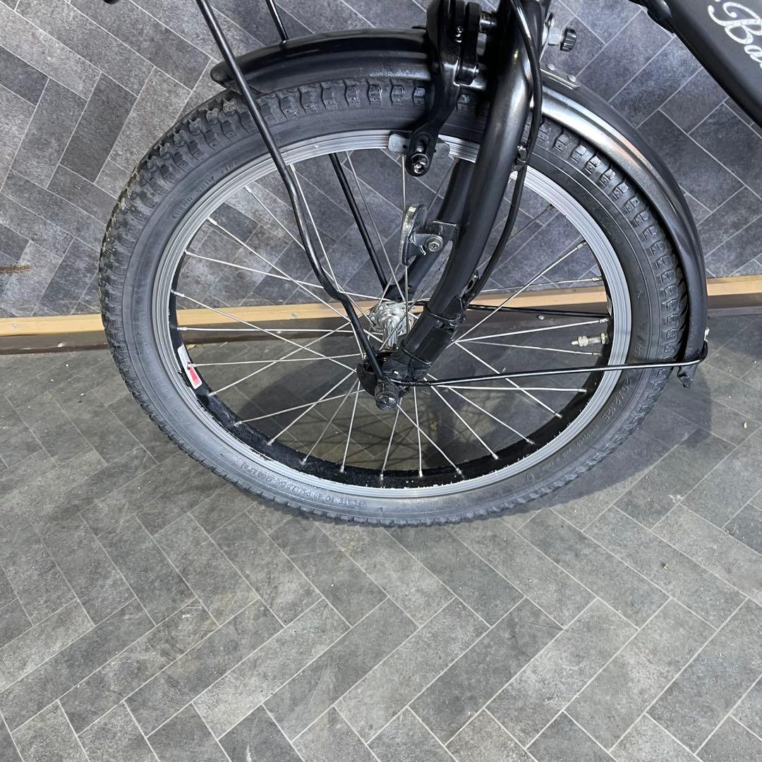 電動アシスト自転車 シティタイプ ブラック