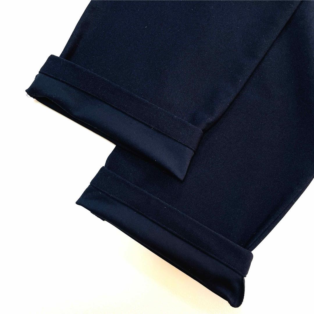 6603 ブリーフィング　ロングパンツ　ストレッチ　ブラック