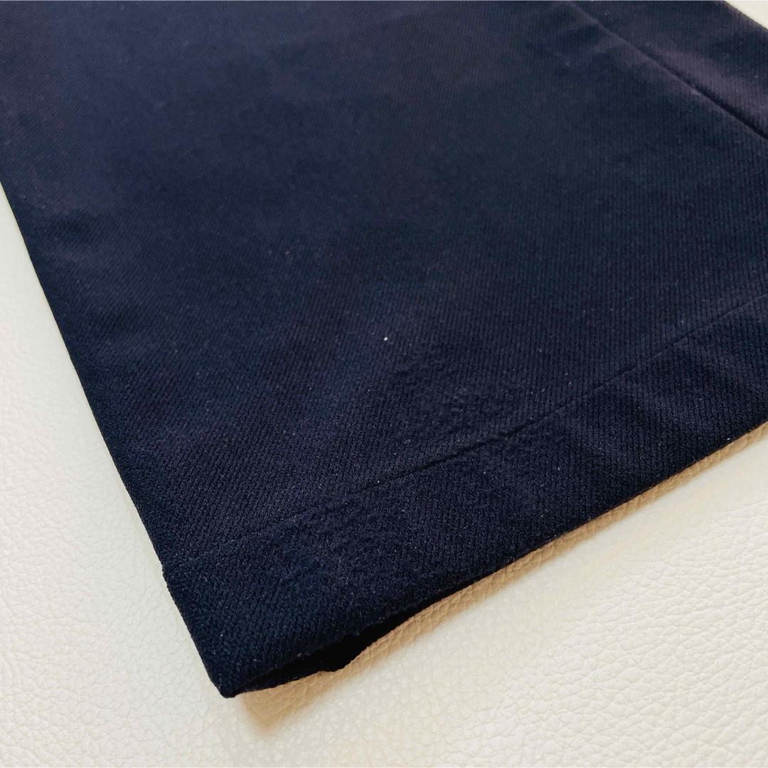 6603 ブリーフィング　ロングパンツ　ストレッチ　ブラック