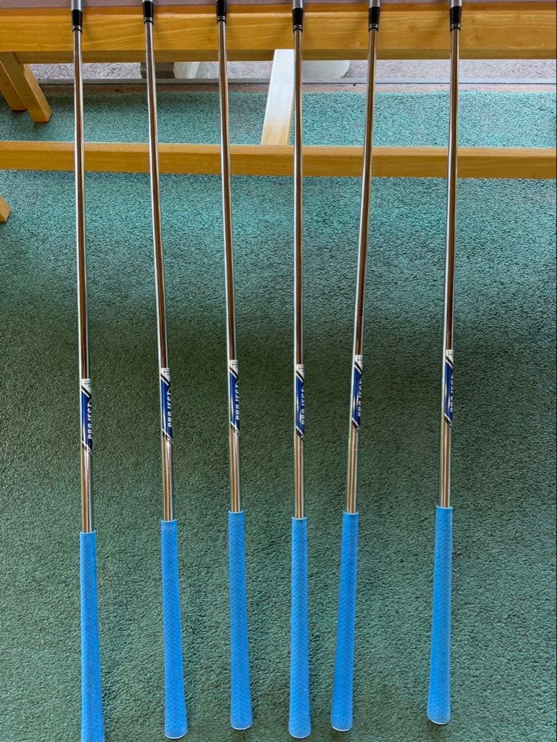 スリクソンZX5プロジェクトXシャフトアイアンセット 6本