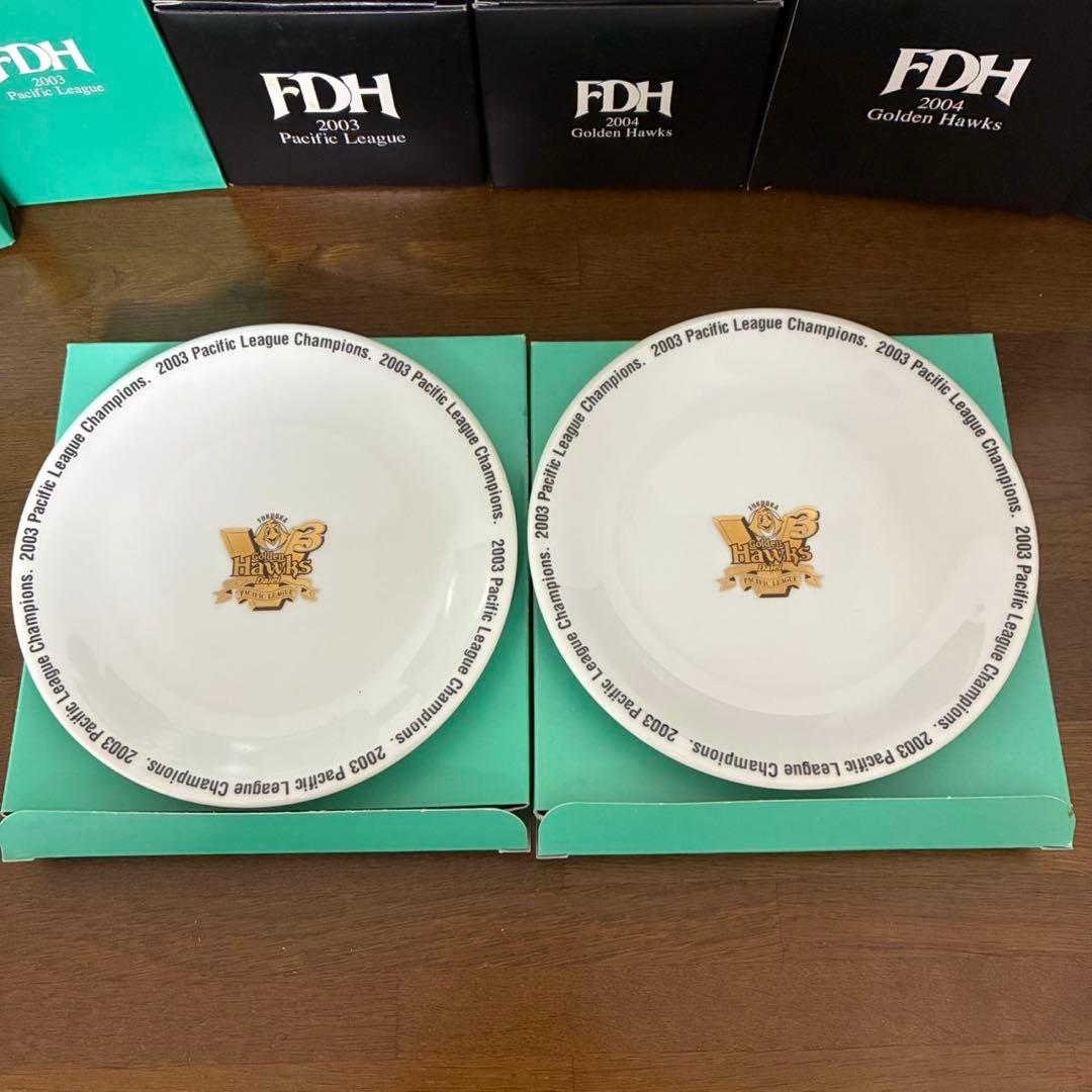 福岡ダイエーホークス　優勝記念　プレート　マグカップ　グラス　ボウル　弁当箱