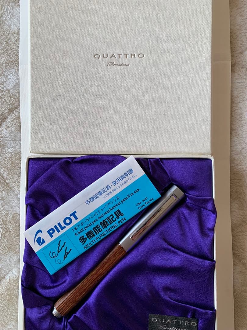 希少 PILOT（パイロット） Quattro 万年筆 14K