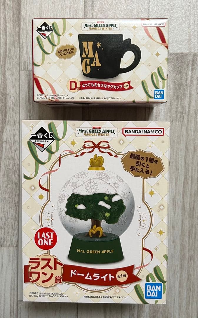 一番くじ　ミセス　D賞　マグカップ　ラストワン賞　ドームライト