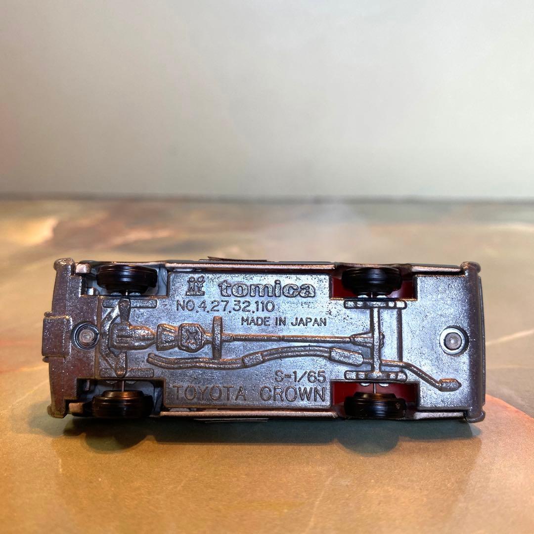 トミカNO.4 トヨタクラウンパトロールカー4台セット ラベル違い 日本製
