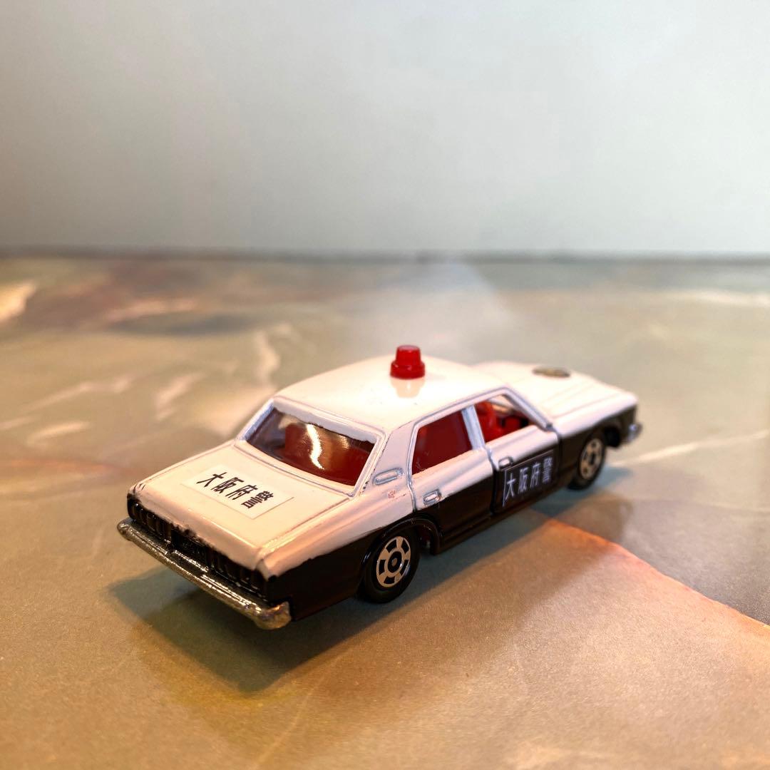 トミカNO.4 トヨタクラウンパトロールカー4台セット ラベル違い 日本製