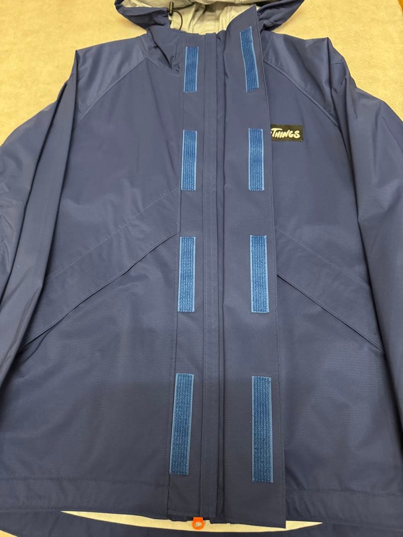 ビームスゴルフ×ワイルドシングデナリパーカ　電熱ベスト付　紺M