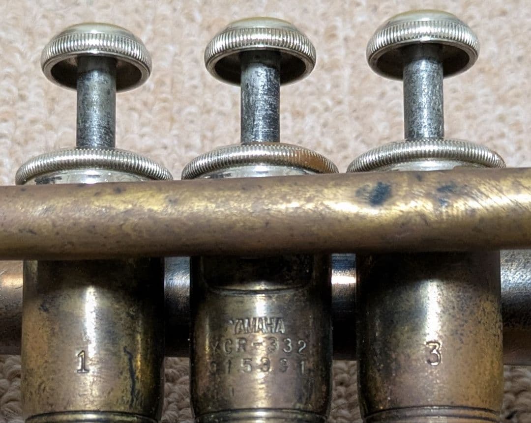 コルネット YAMAHA YCR 332 カスタム品