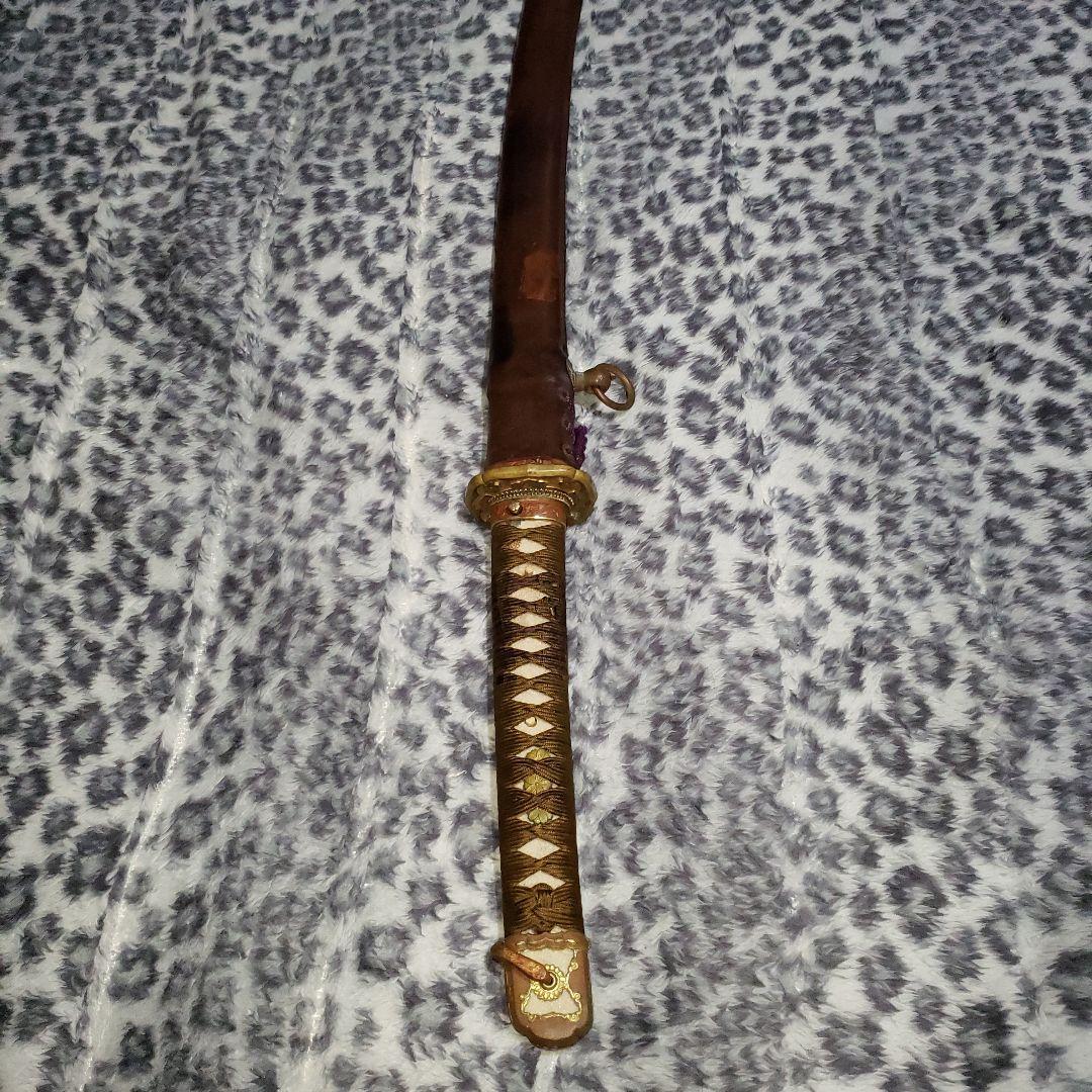 日本軍　軍刀　模造刀　九八式　野戦拵え　当時物