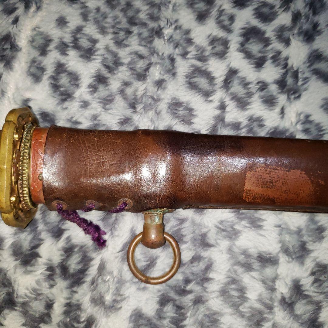 日本軍　軍刀　模造刀　九八式　野戦拵え　当時物