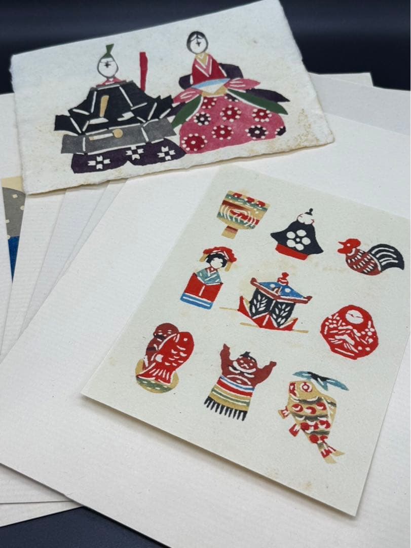 紅型染 民藝 型染 6枚