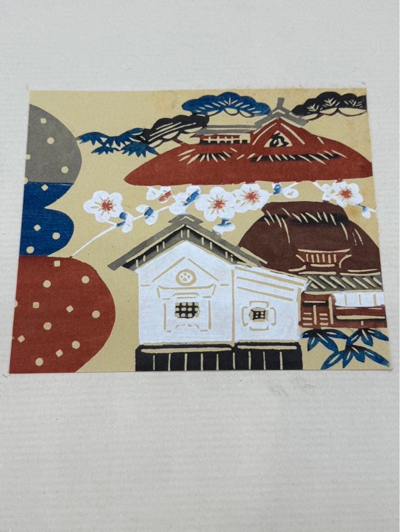 紅型染 民藝 型染 6枚