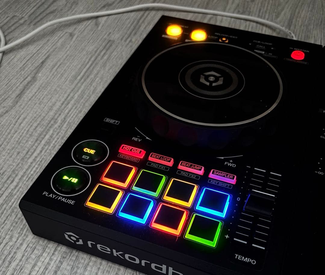 Pioneer DJ DDJ-400 オリジナルLED打ち替え　箱付き