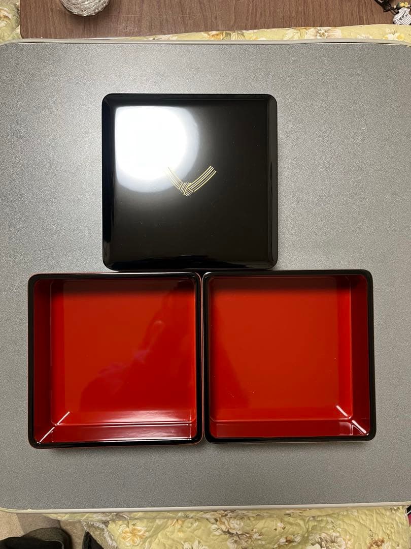 赤黒重箱セット 3つセット