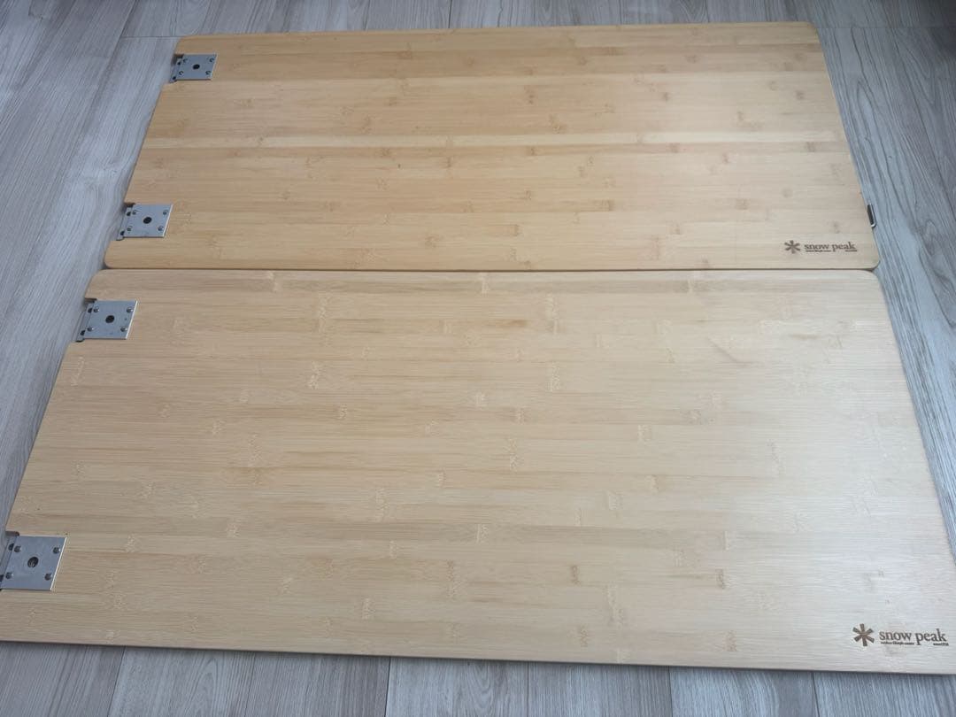  peak マルチファンクションテーブル竹ロング　2枚　ケース付旧カラー